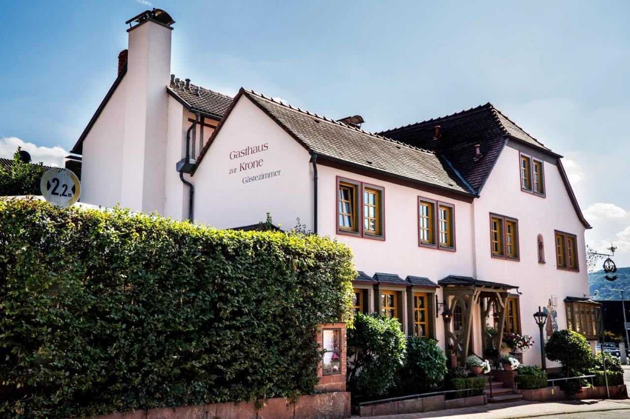 Hotel Gasthaus Zur Krone Großheubach Esterno foto