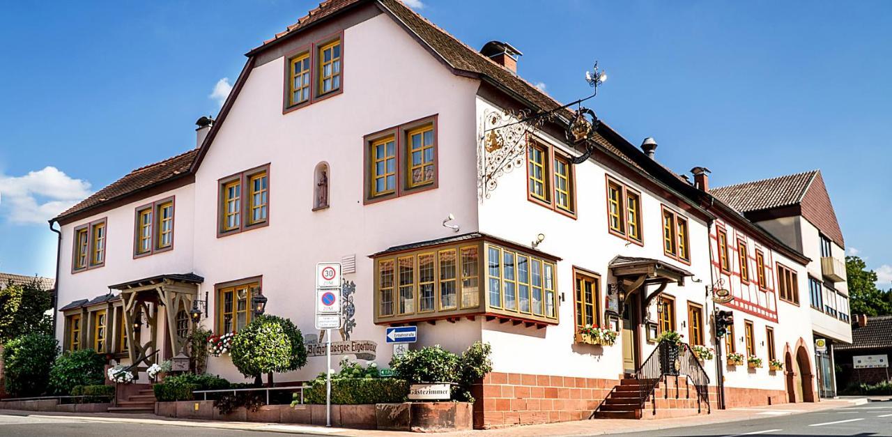 Hotel Gasthaus Zur Krone Großheubach Esterno foto